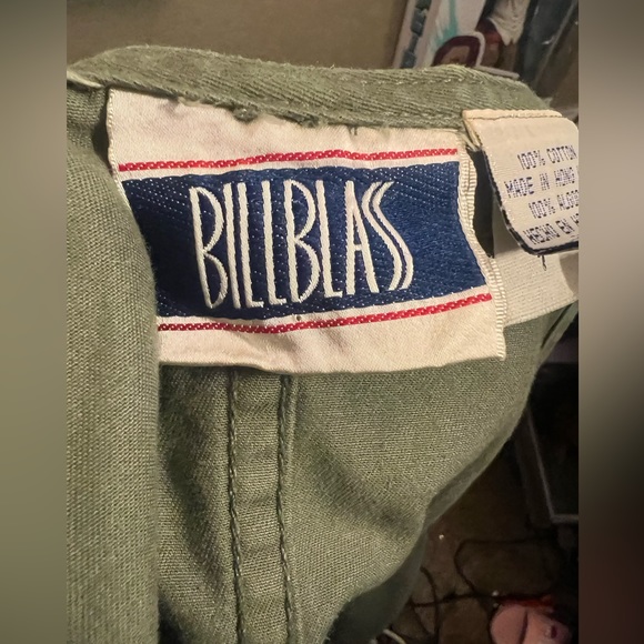 vintage bill glass green sleeveless zip up jumper dress - Picture 4 of 6